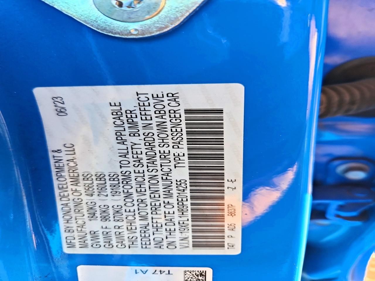 2023 Honda Civic Sport Touring