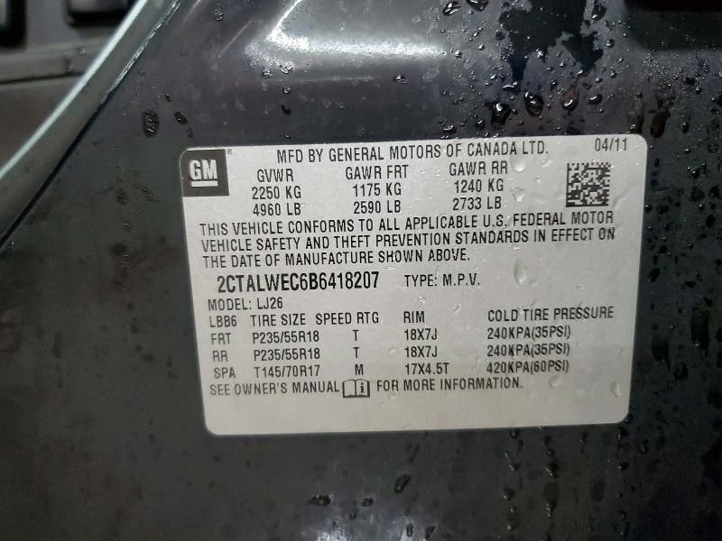 2011 GMC Terrain slt