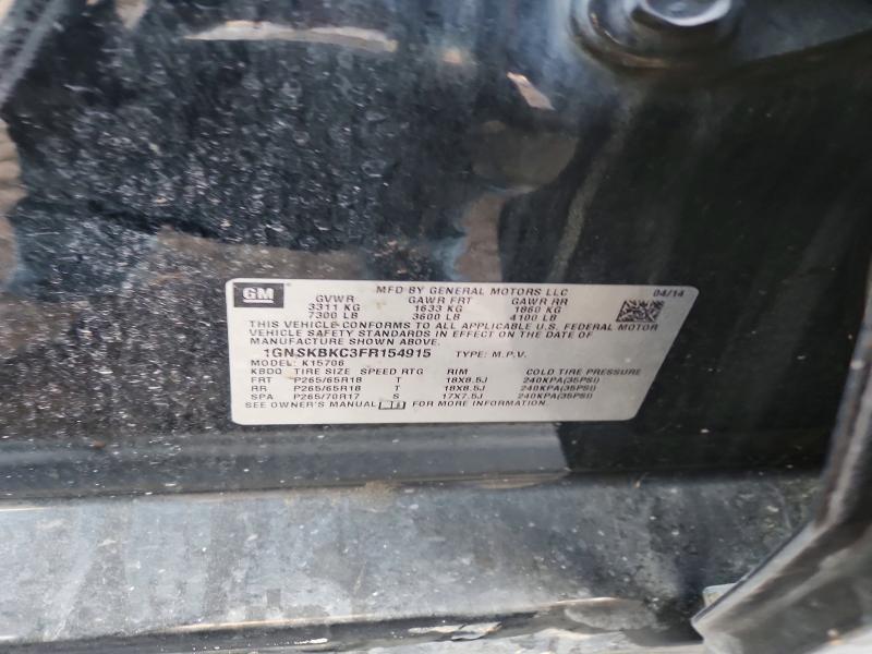 2015 Chevrolet Tahoe K1500 lt