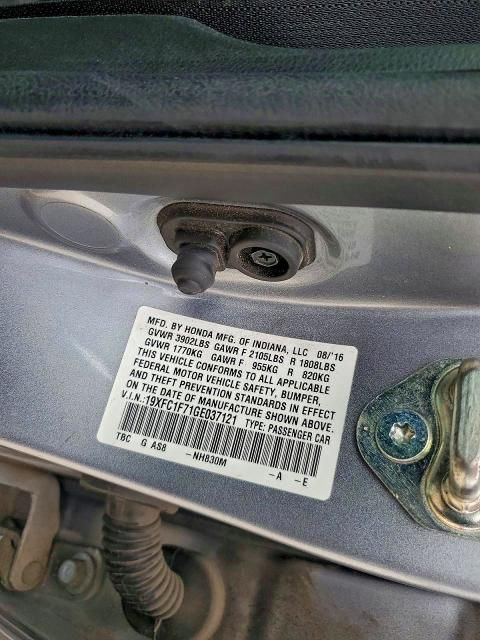 2016 Honda Civic exl