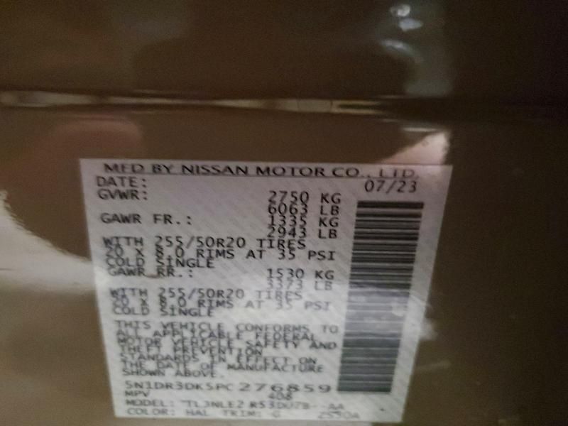 2023 Nissan Pathfinder Platinum