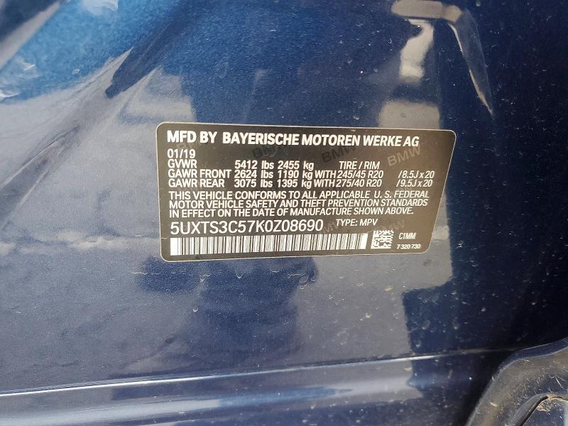 2019 BMW X3 Xdrivem40i