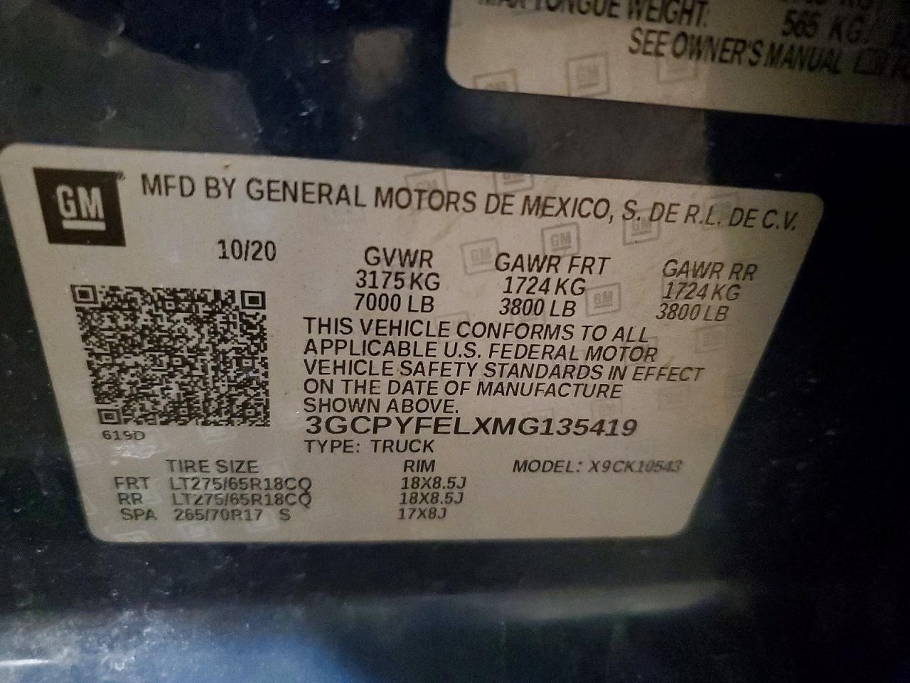 2021 Chevrolet Silverado K1500 LT Trail Boss