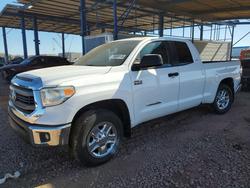 Salvage cars for sale from Copart Phoenix, AZ: 2015 Toyota Tundra Double Cab SR