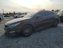KIA Optima salvage cars for sale: 2019 KIA Optima lx