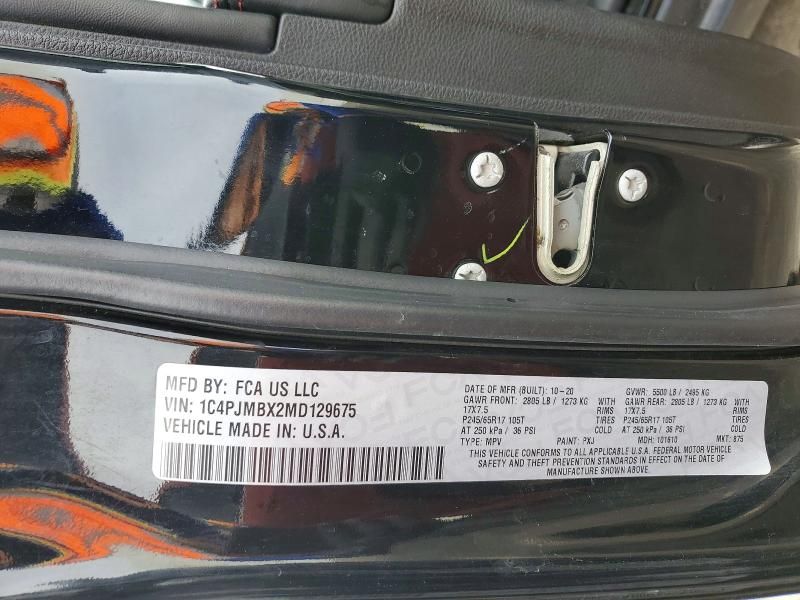 2021 Jeep Cherokee Trailhawk