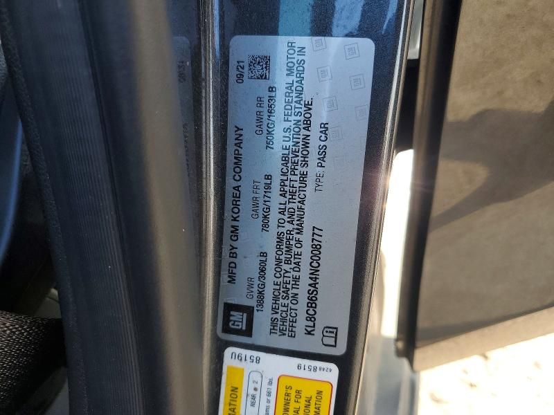 2022 Chevrolet Spark ls