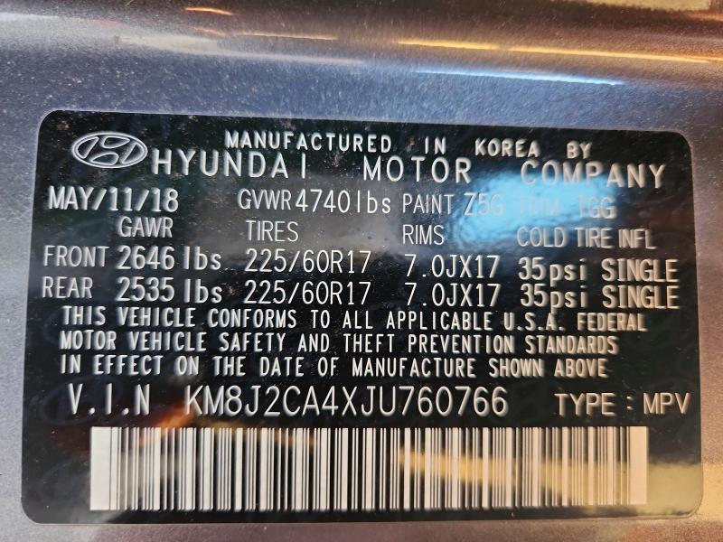 2018 Hyundai Tucson se