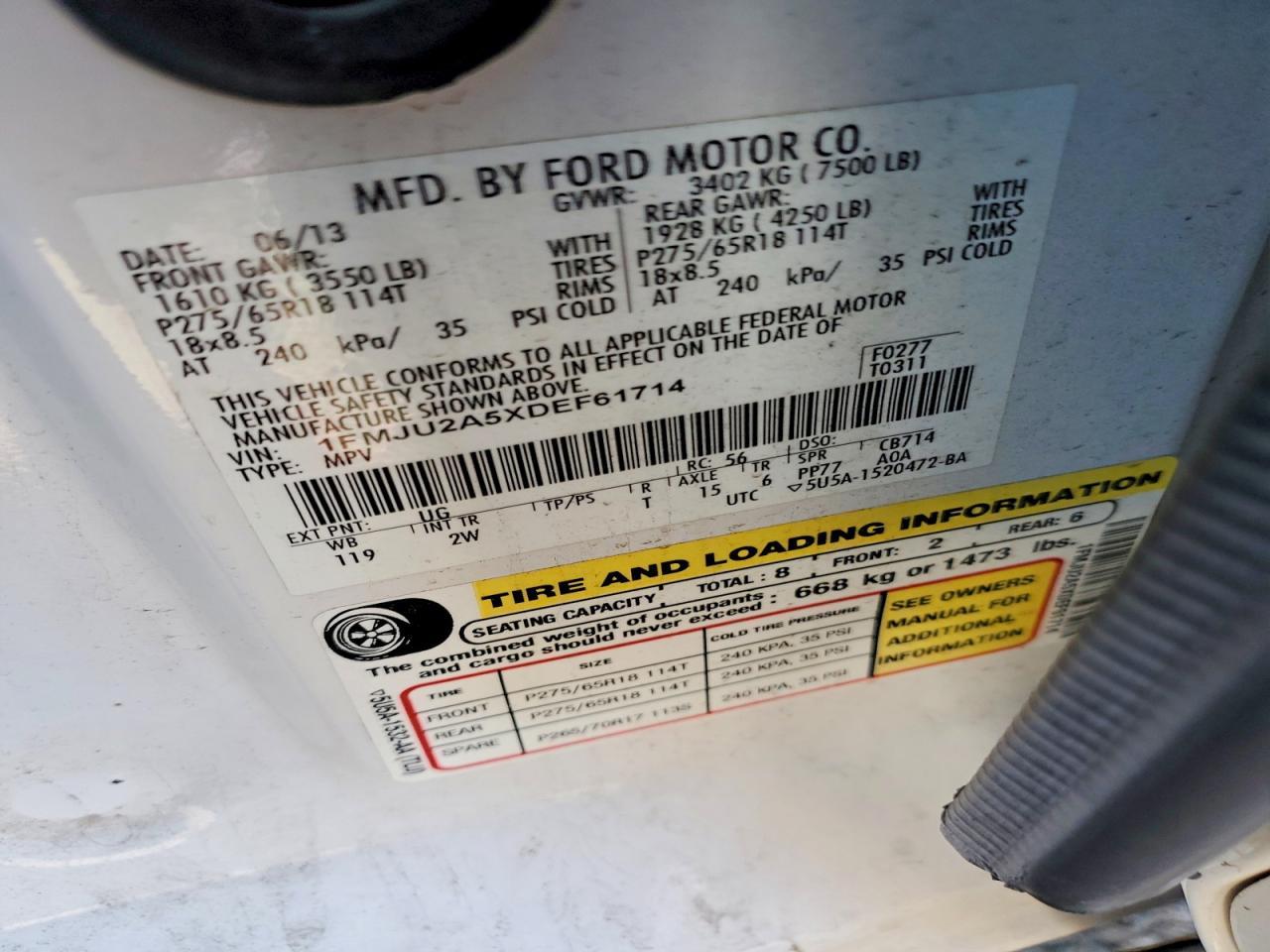 2013 Ford Expedition Limited