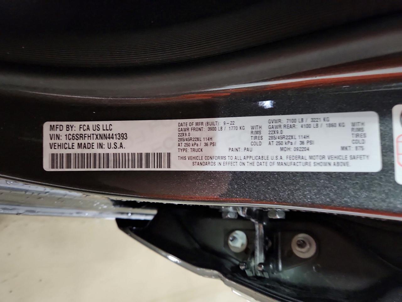 2022 Dodge Ram 1500 Limited