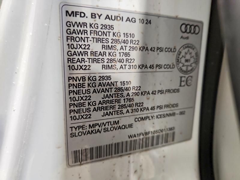 2025 Audi Q8 Prestige S-line