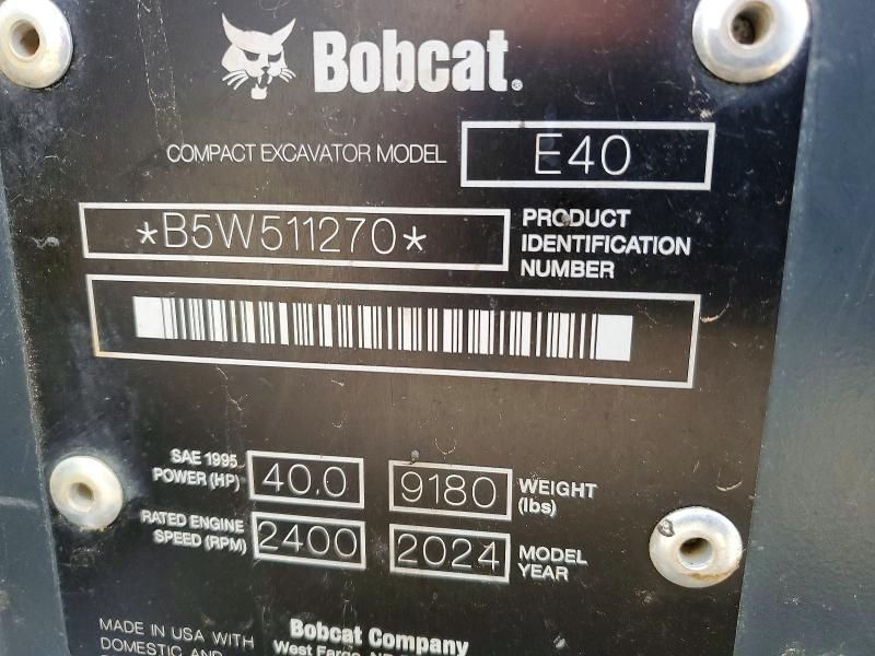 2024 Bobcat E42