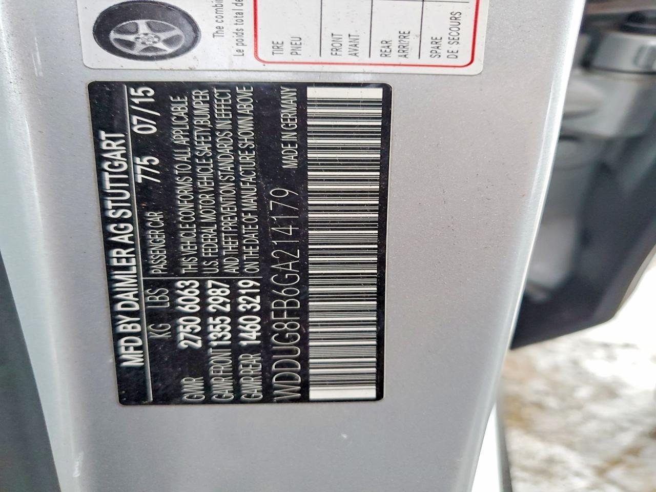 2016 Mercedes-Benz S 550 4matic