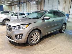 Salvage cars for sale from Copart Woodhaven, MI: 2016 KIA Sorento sx