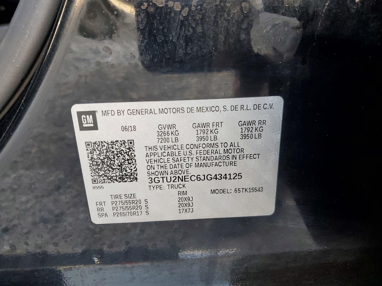 2018 GMC Sierra K1500 slt