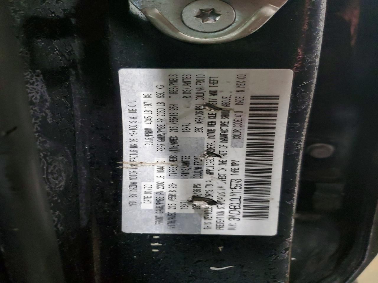 2020 Mazda Cx-30 Select