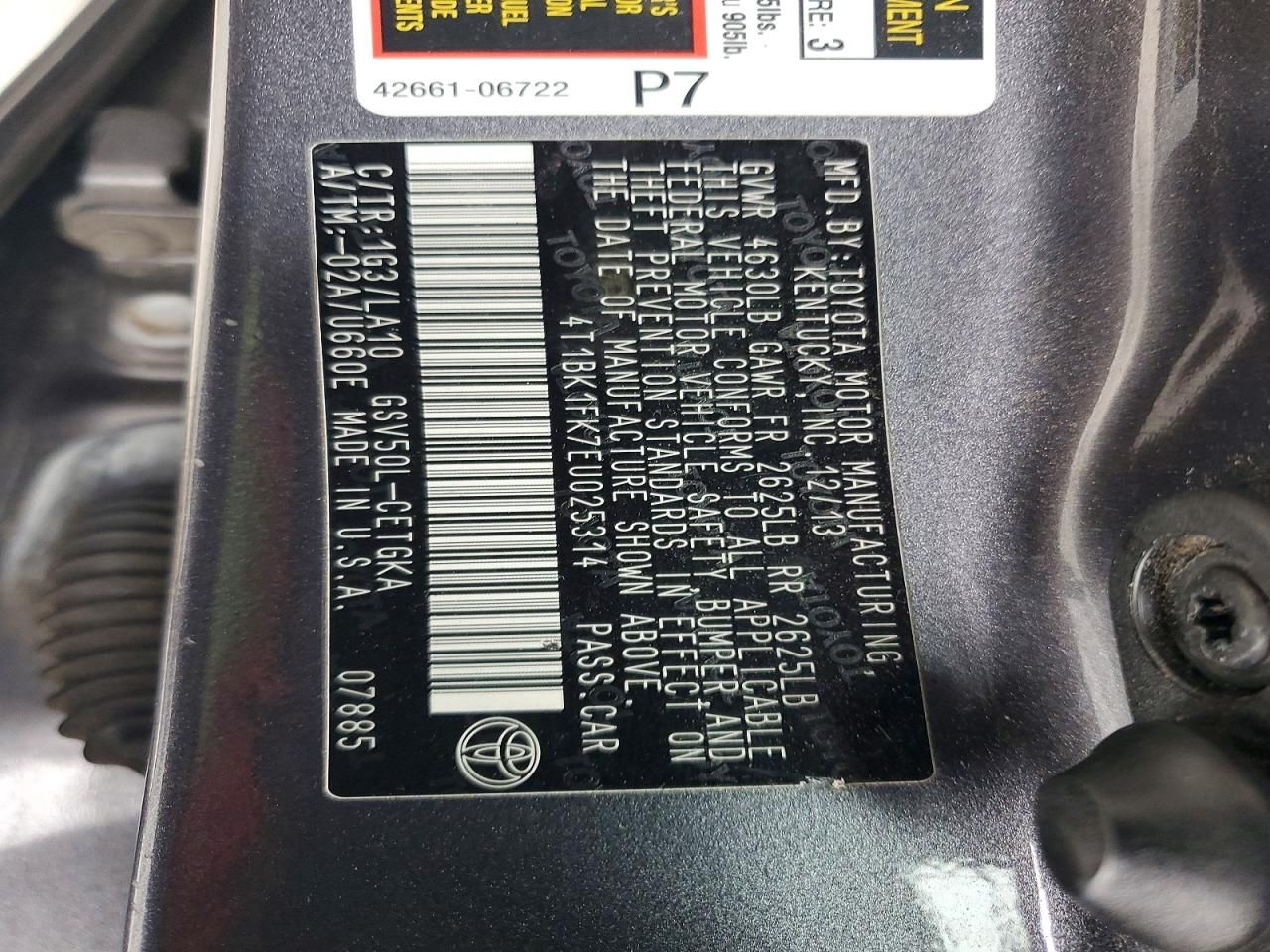 2014 Toyota Camry se