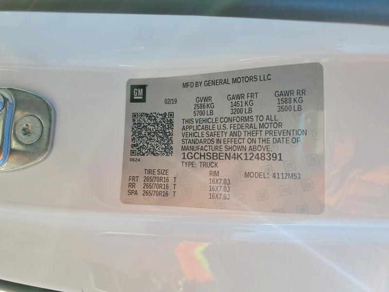 2019 Chevrolet Colorado