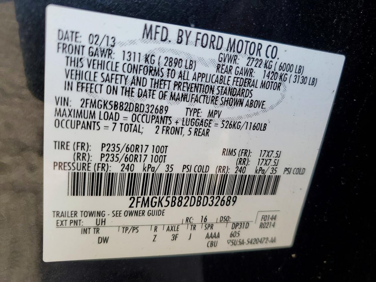 2013 Ford Flex se