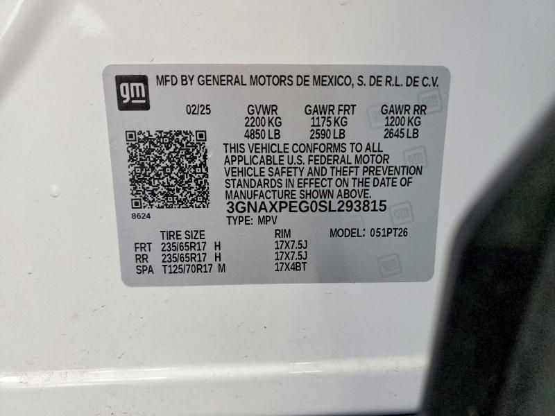 2025 Chevrolet Equinox lt