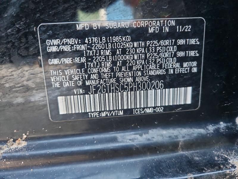 2023 Subaru Crosstrek Sport