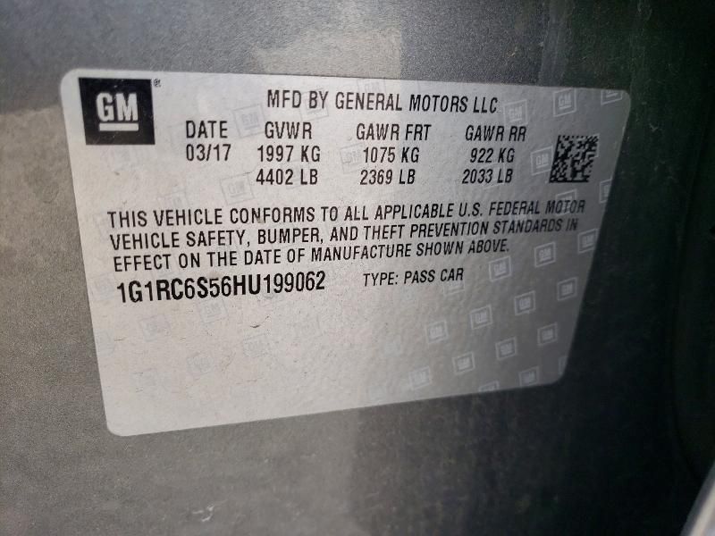 2017 Chevrolet Volt lt