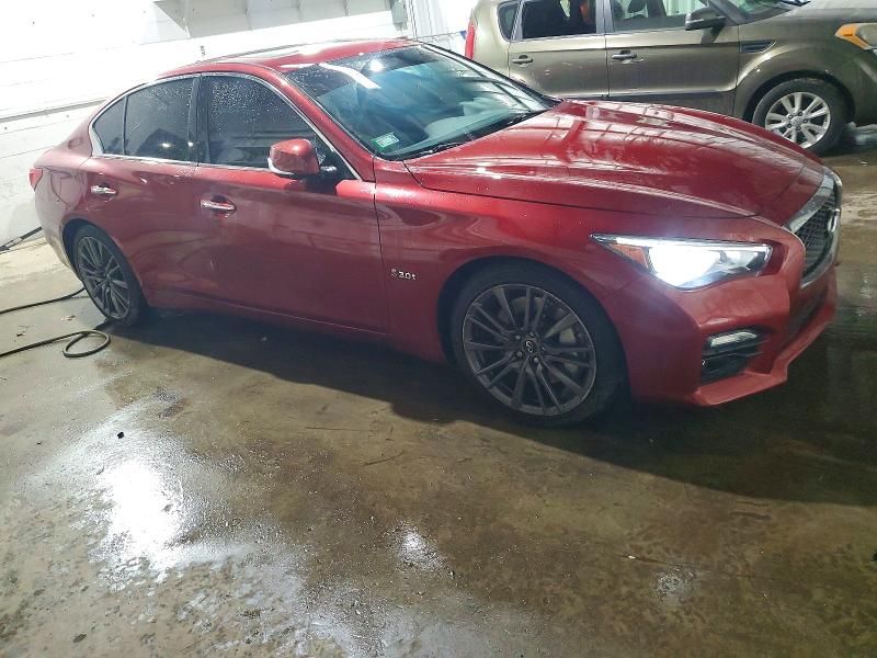 2016 Infiniti Q50 red Sport 400