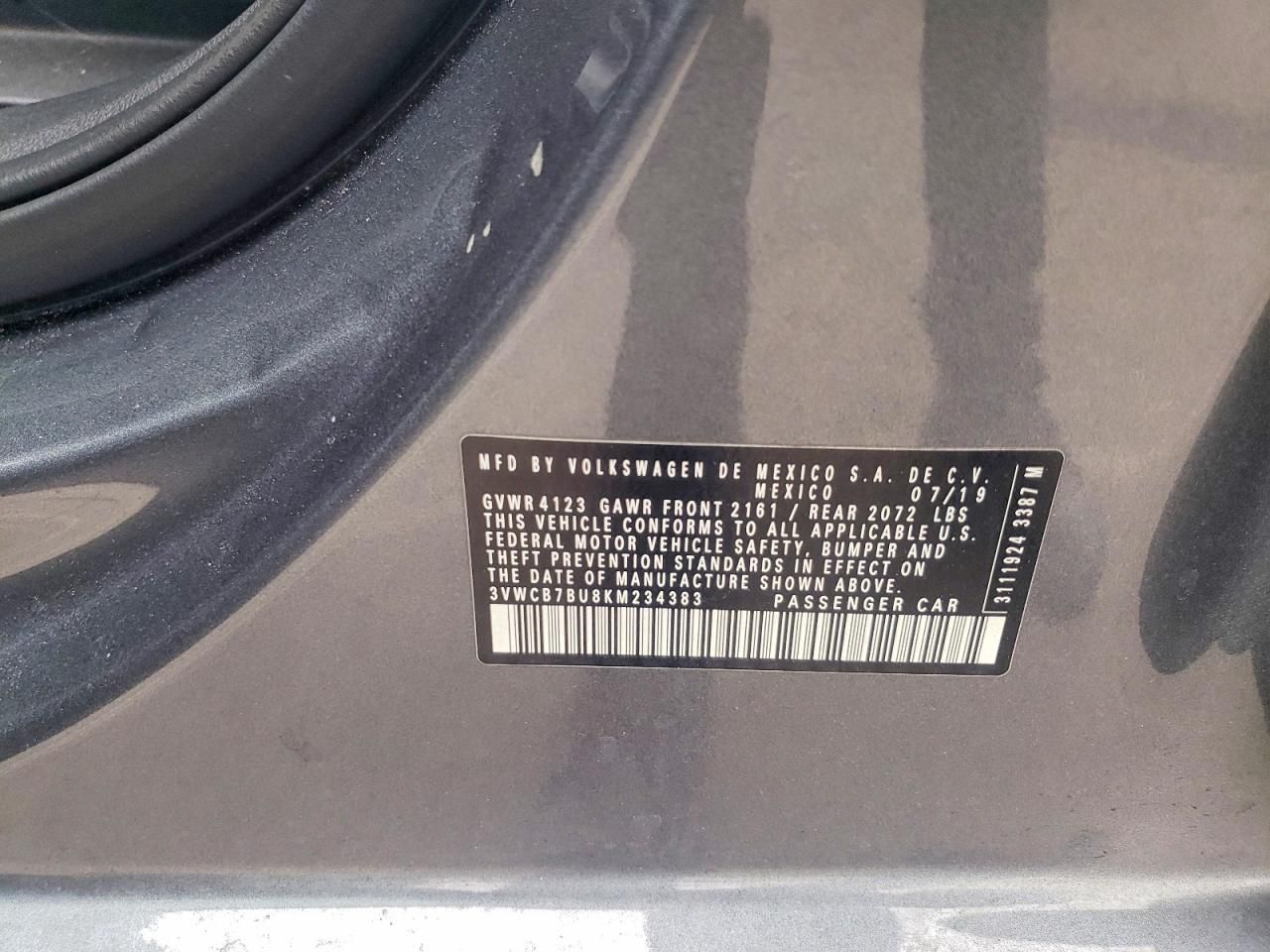 2019 Volkswagen Jetta s