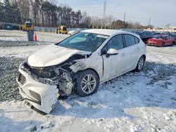 Chevrolet salvage cars for sale: 2018 Chevrolet Cruze lt