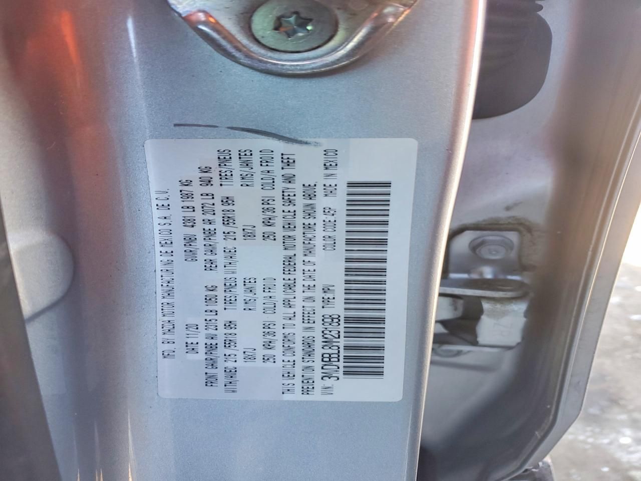 2021 Mazda Cx-30 Select