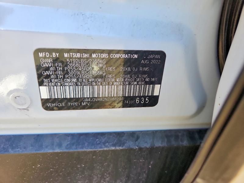 2022 Mitsubishi Outlander sel