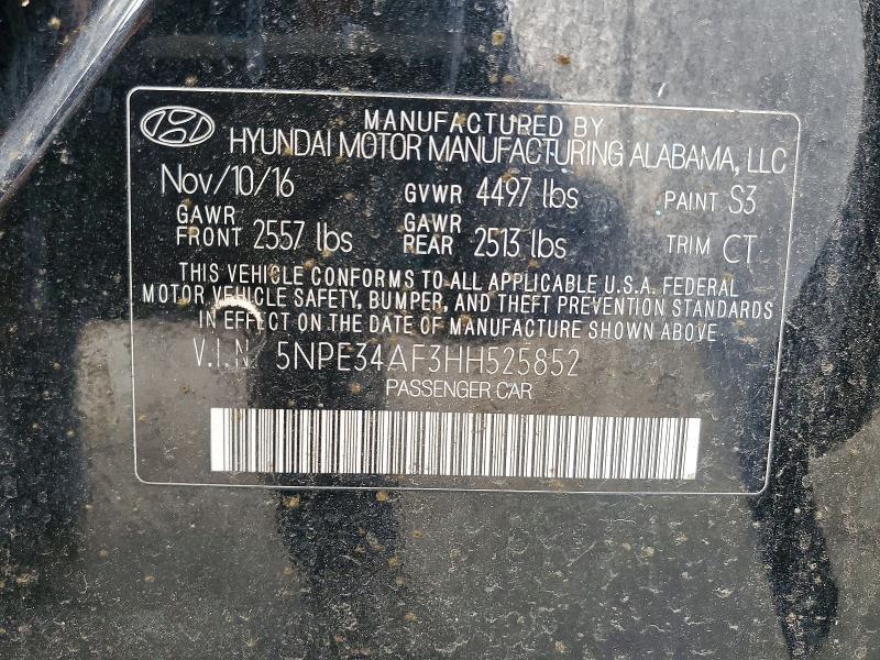 2017 Hyundai Sonata Sport