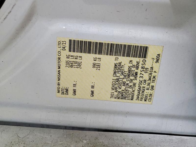 2016 Nissan Maxima 3.5s