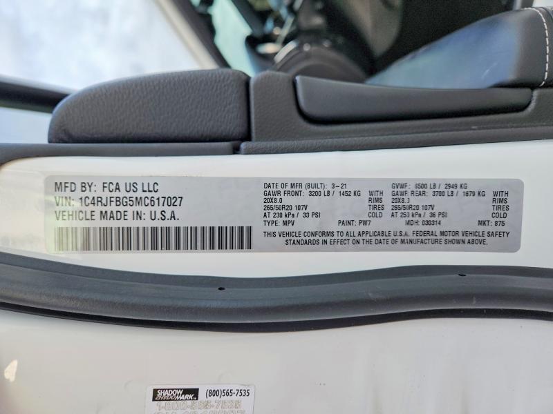 2021 Jeep Grand Cherokee Limited