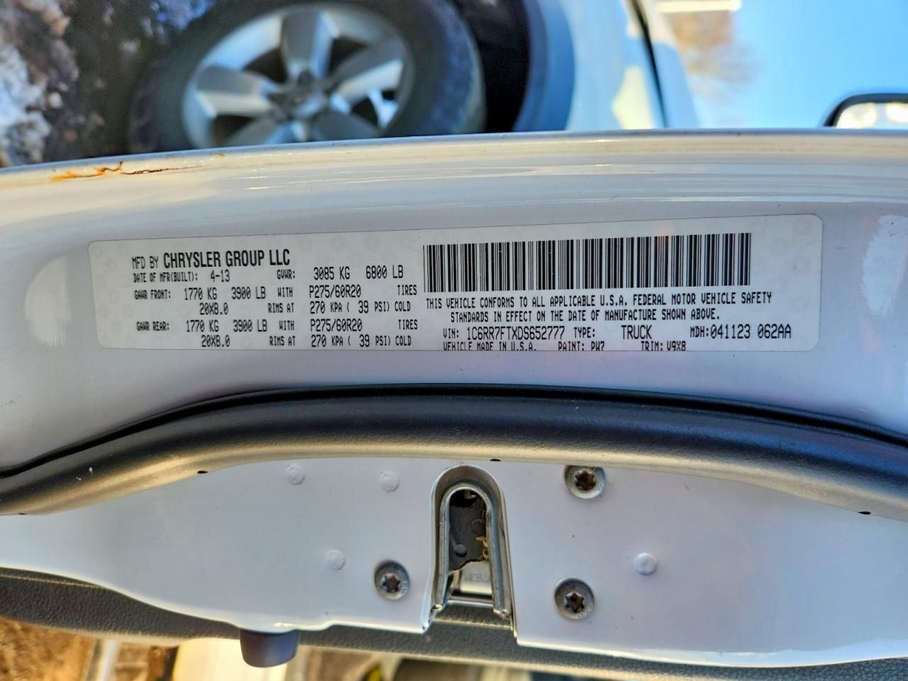 2013 Dodge Ram 1500 st