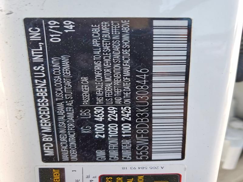 2019 Mercedes-Benz C300