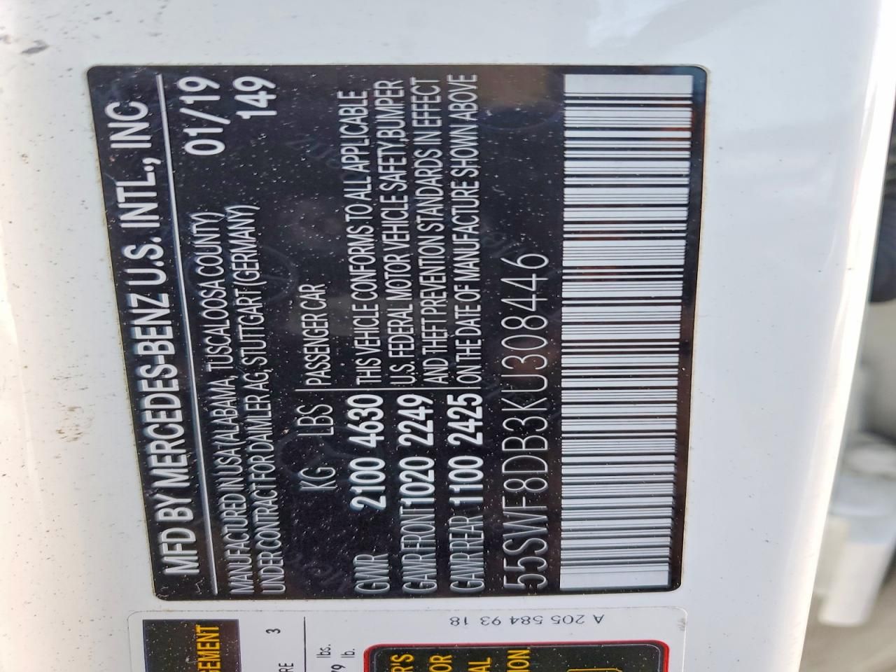 2019 Mercedes-Benz C300