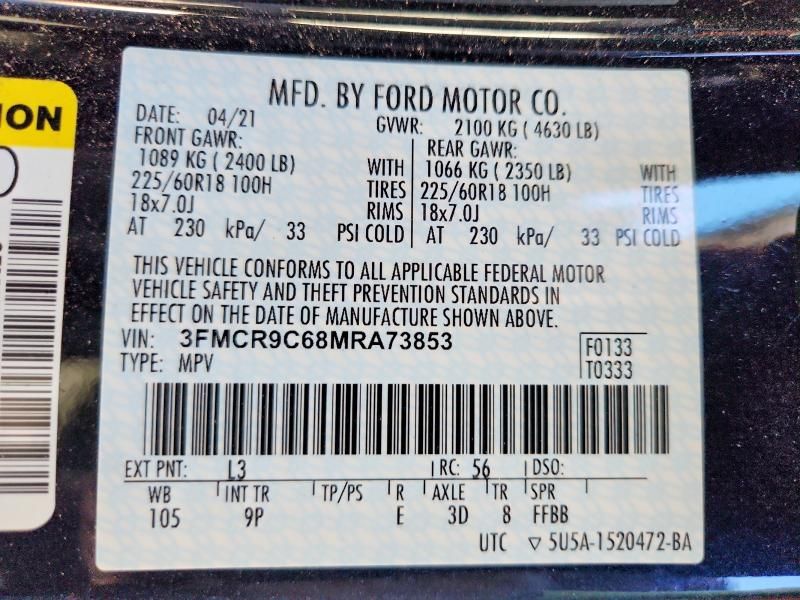 2021 Ford Bronco Sport Outer Banks