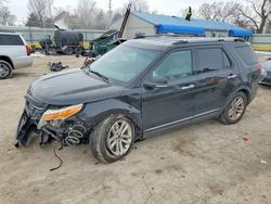 Ford Explorer salvage cars for sale: 2015 Ford Explorer xlt