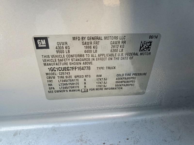 2015 Chevrolet Silverado C2500 Heavy Duty