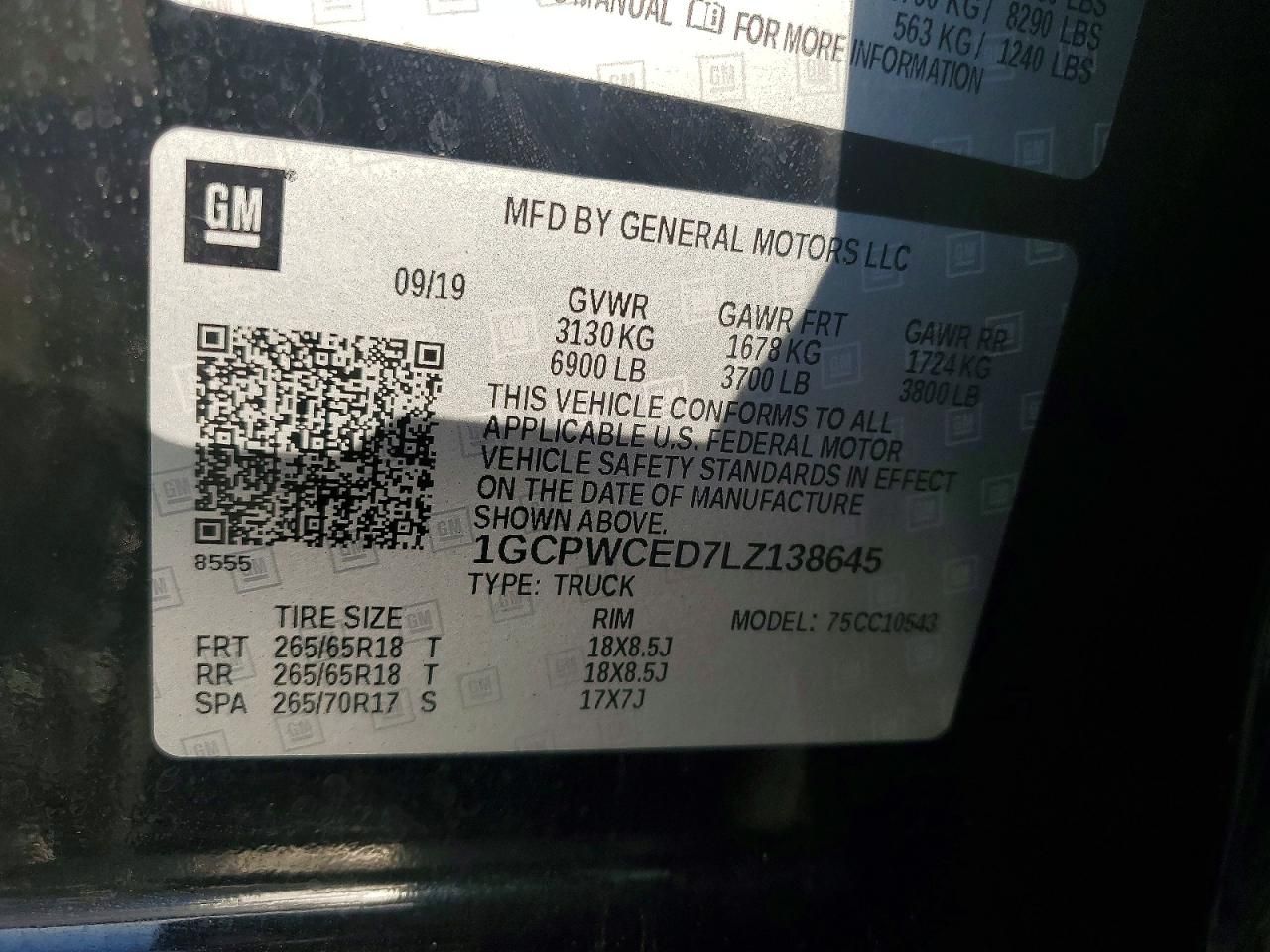 2020 Chevrolet Silverado C1500 lt