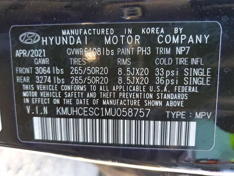 2021 Genesis Gv80 Base