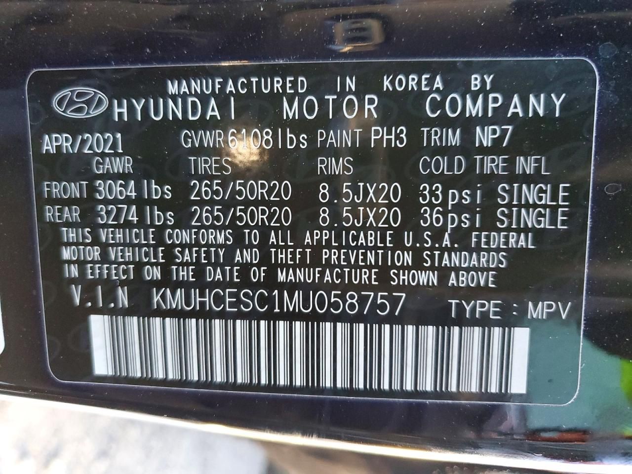 2021 Genesis Gv80 Base