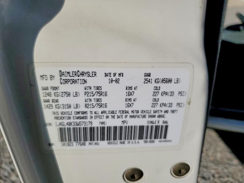 2003 Jeep Liberty Sport