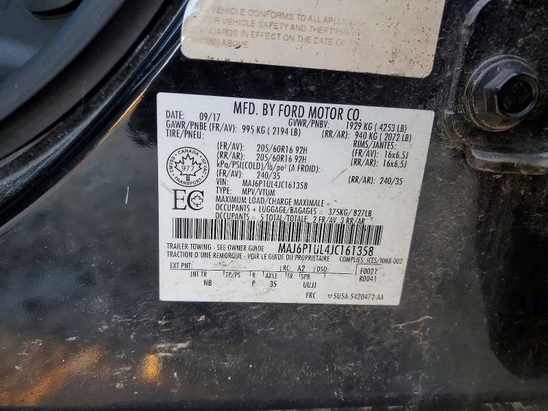 2018 Ford Ecosport se