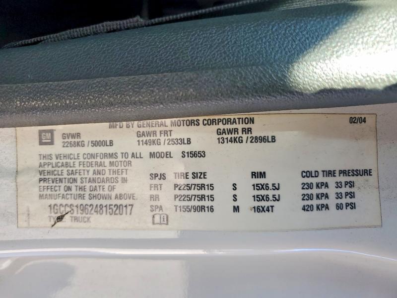 2004 Chevrolet Colorado