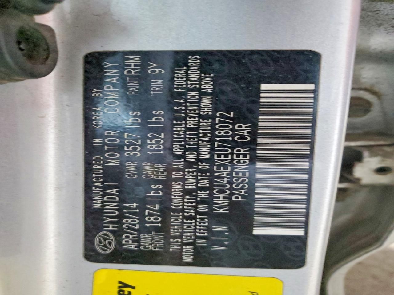 2014 Hyundai Accent gls