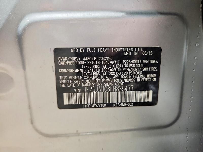 2015 Subaru Forester 2.5i Limited