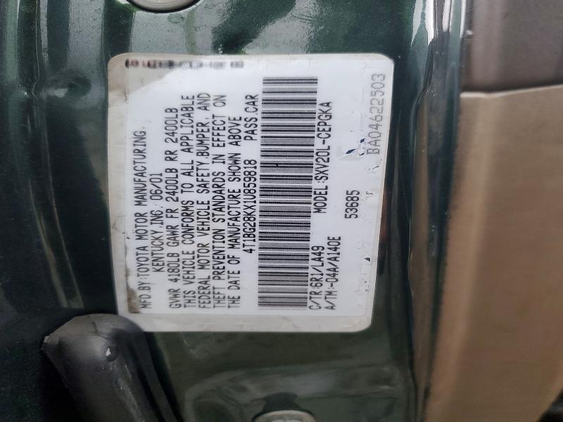 2001 Toyota Camry xle