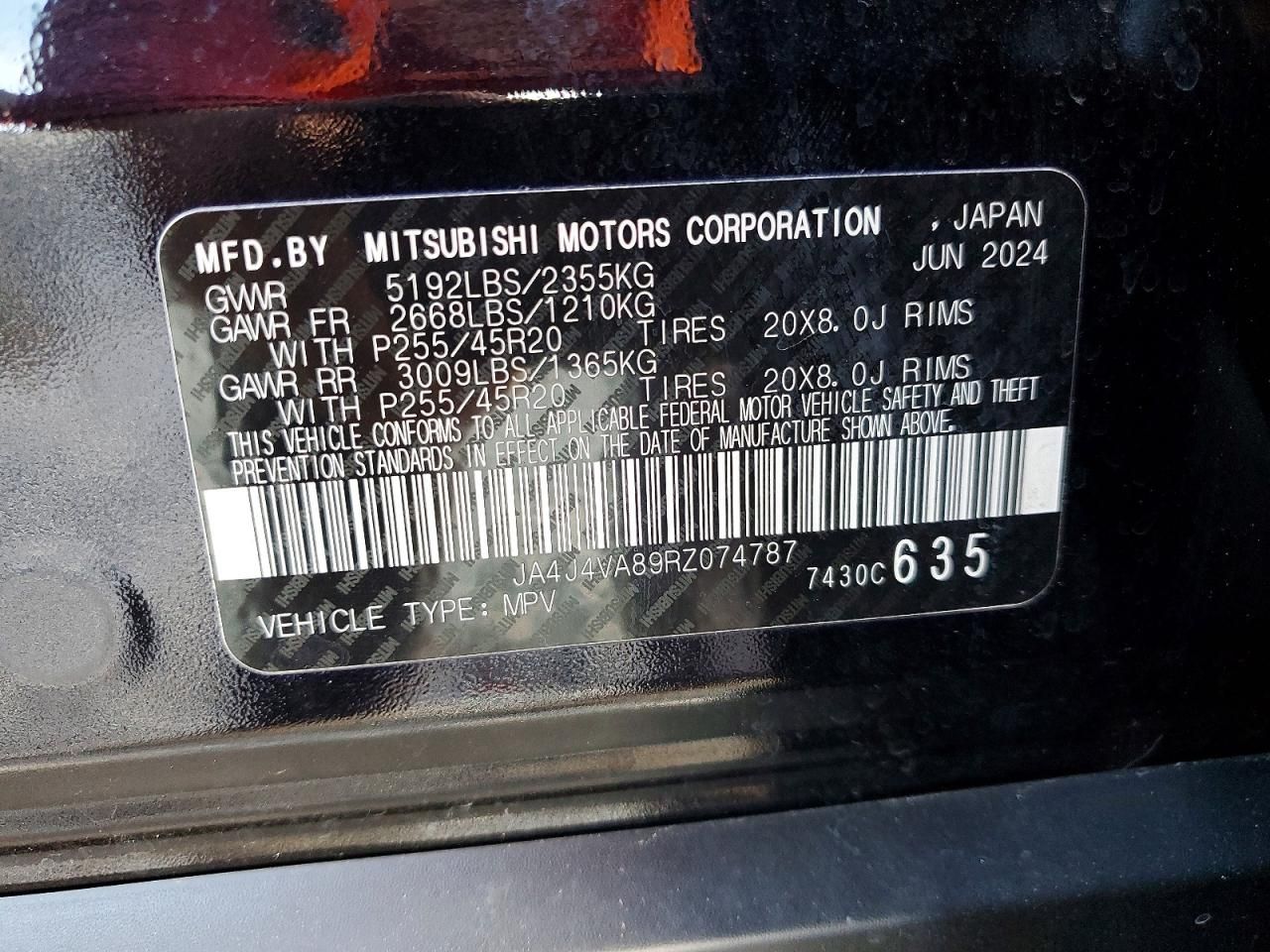 2024 Mitsubishi Outlander se